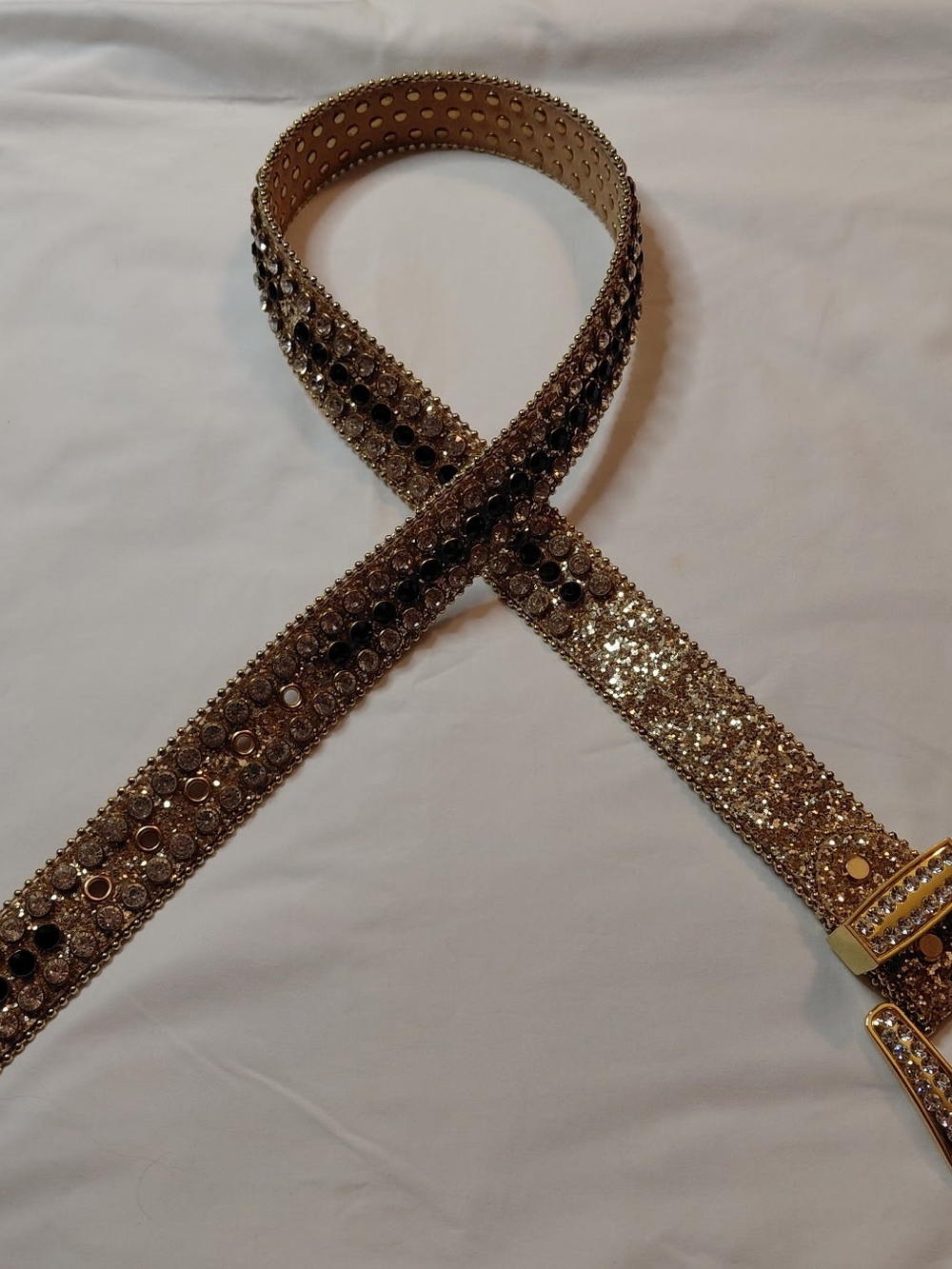Majestik New York Rhinestone Belt